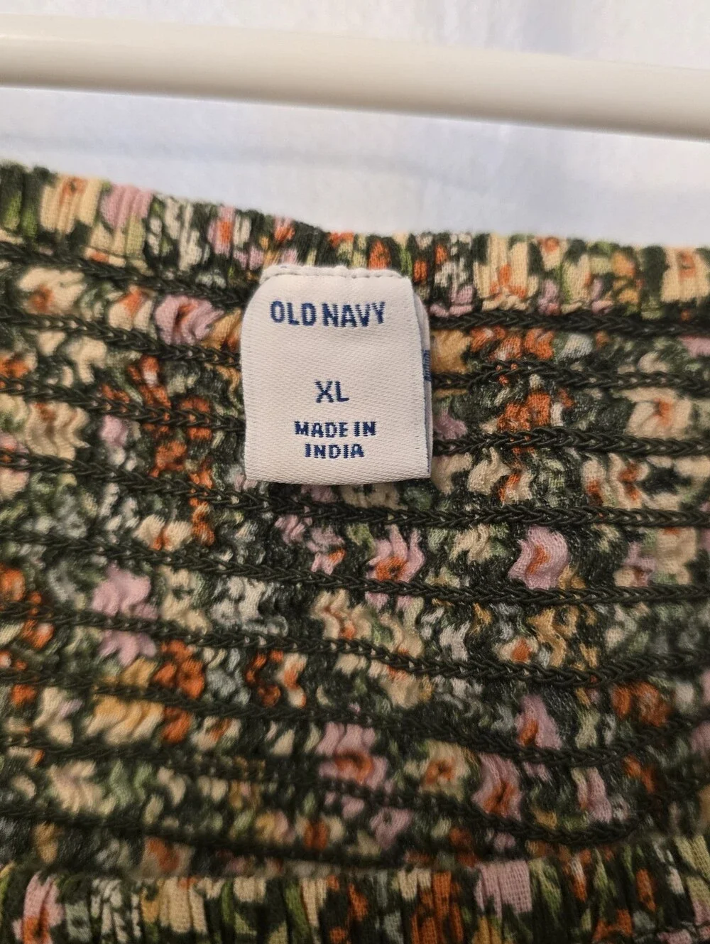 Old Navy smocked square